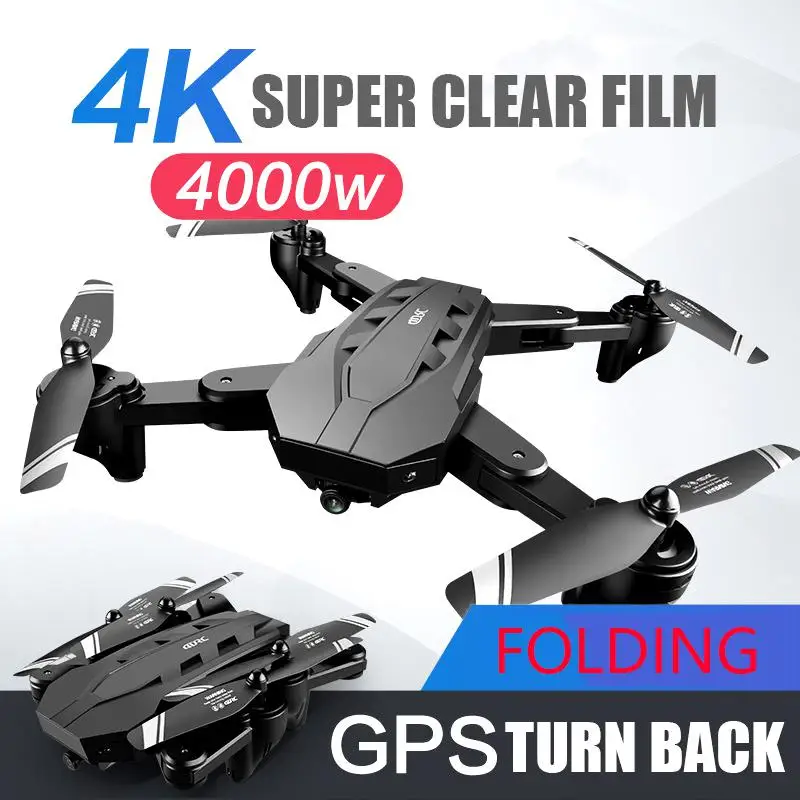 2020 New Folding Drone With 4k Hd Aerial Photography Professional Gps Ultra-long Endurance Quadcopter Remote Control Helicopter | Игрушки и