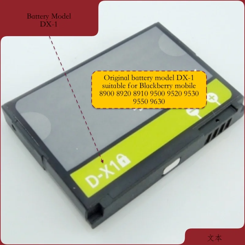 Оригинальный аккумулятор подходит для Blackberry-mobile 8900 8920 8910 9500 9520 9530 9550 с