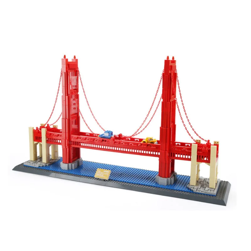 

Детский конструктор «Мост золотых ворот», модель 6210