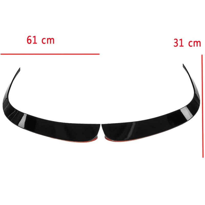 Автомобильный передний бампер сплиттер Спойлеры Canard воздушный нож объемная