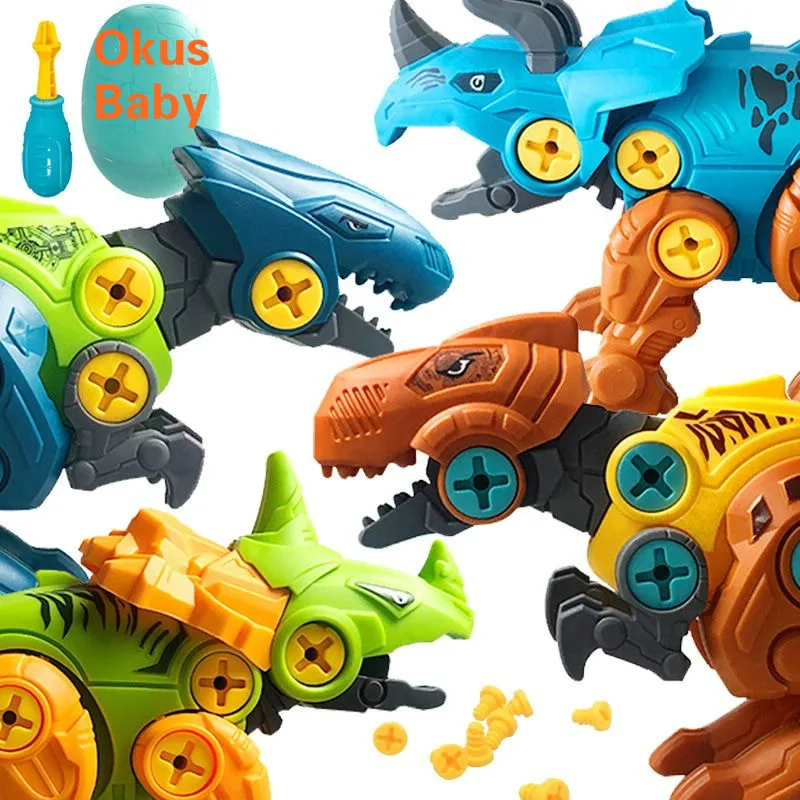 

Конструктор детский «Яйца динозавра» съемный в сборе