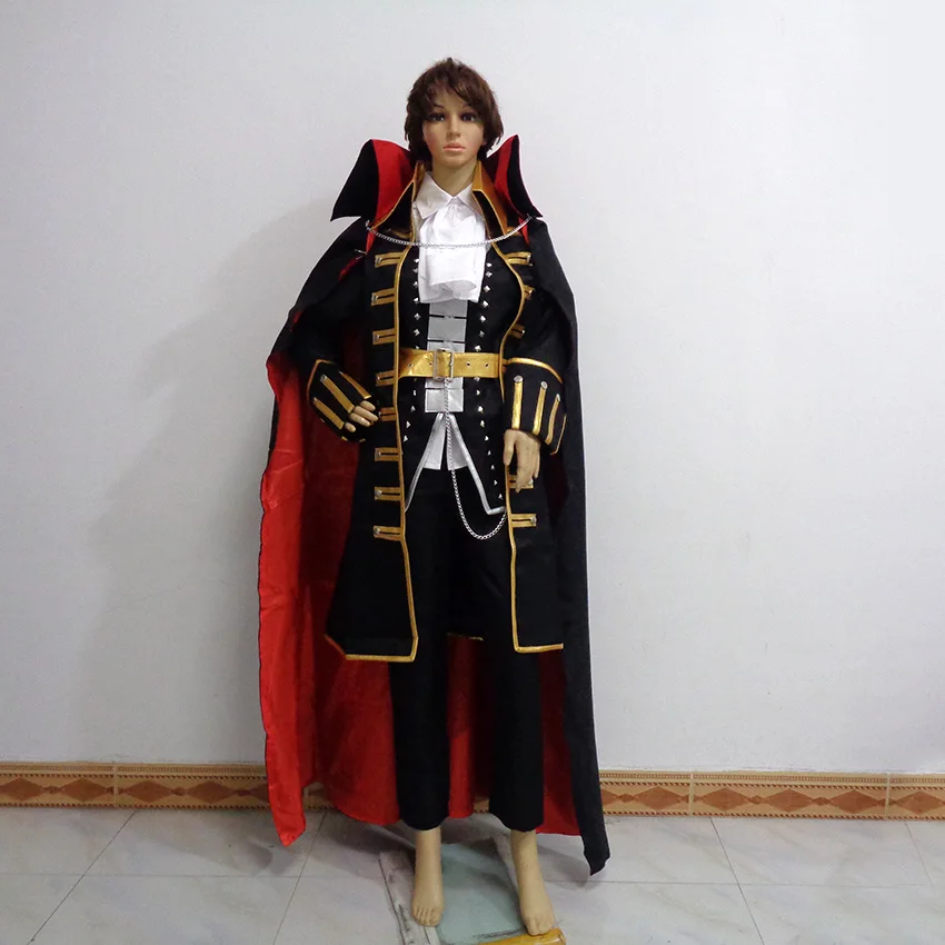 Костюм для косплея Castlevania Dhampir Alucard костюм рождественской вечеринки Хэллоуина