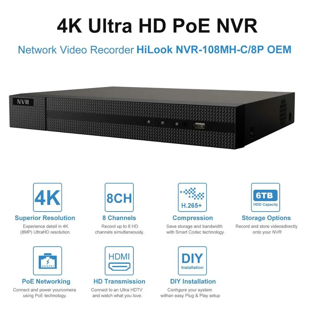 8CH HIKVISION NVR 5MP на открытом воздухе безопасности камера POE IP пуля Камера CCTV Системы комплект аудио записи IP Камера видео наблюдения NVR Kit