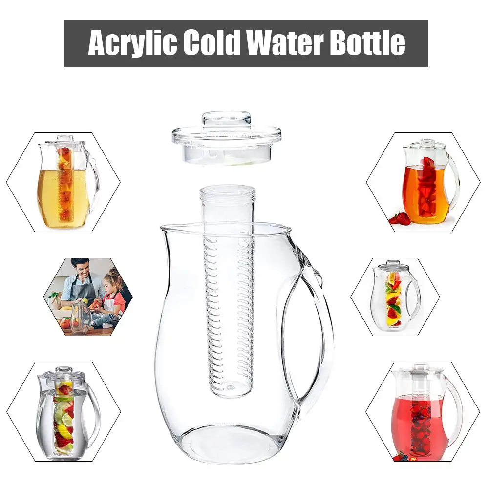 Акриловый чайник 2 5 л кувшин для воды идеально подходит фруктового чая цветущего