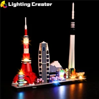 led light set for 21051 tokyo skyline building blocks bricks toys only lighting kit not include model