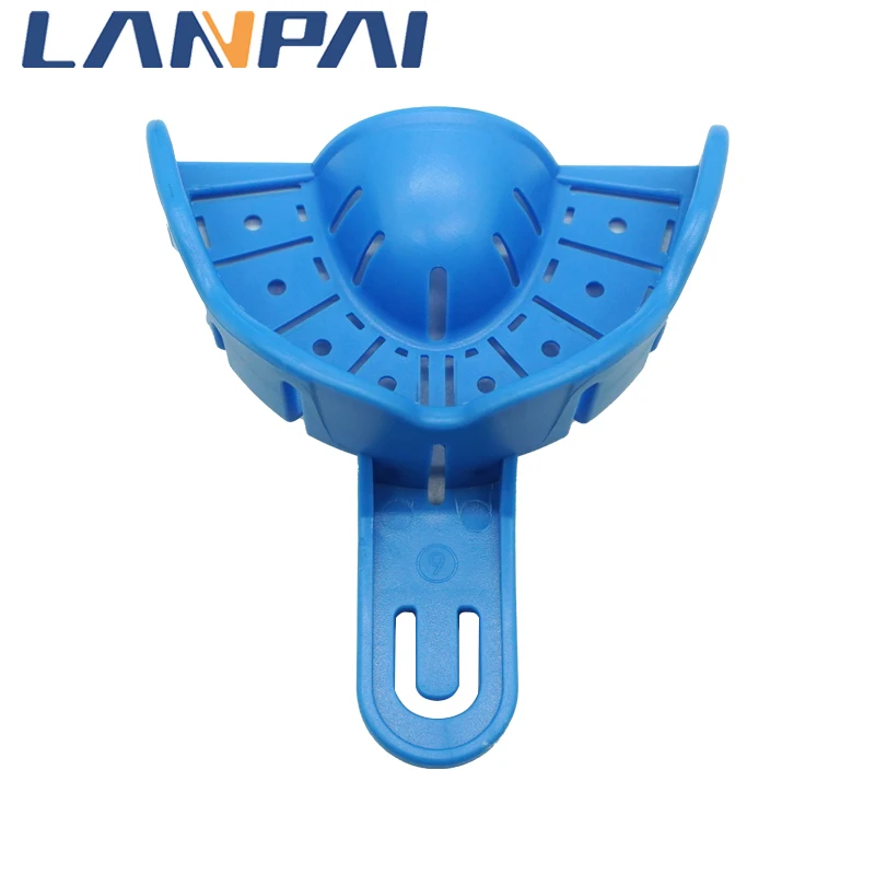 

10Pcs Lanpai Plastic Pallets Tray For Dental Use In Alginate Impression Materials Multi Specification Brackets