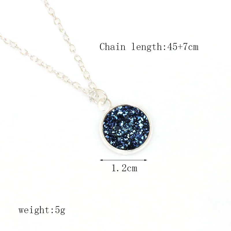 New Fashion Tiny Simple Jewelry Silver plated Charms Crystal Choker Necklace For Women Pendant Accessories Gift | Украшения и