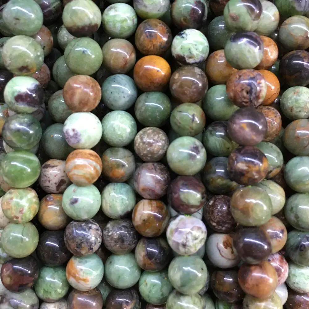 Бесплатная доставка красивые украшения мм 8 10 12 14 зеленый дождевой лес яшма