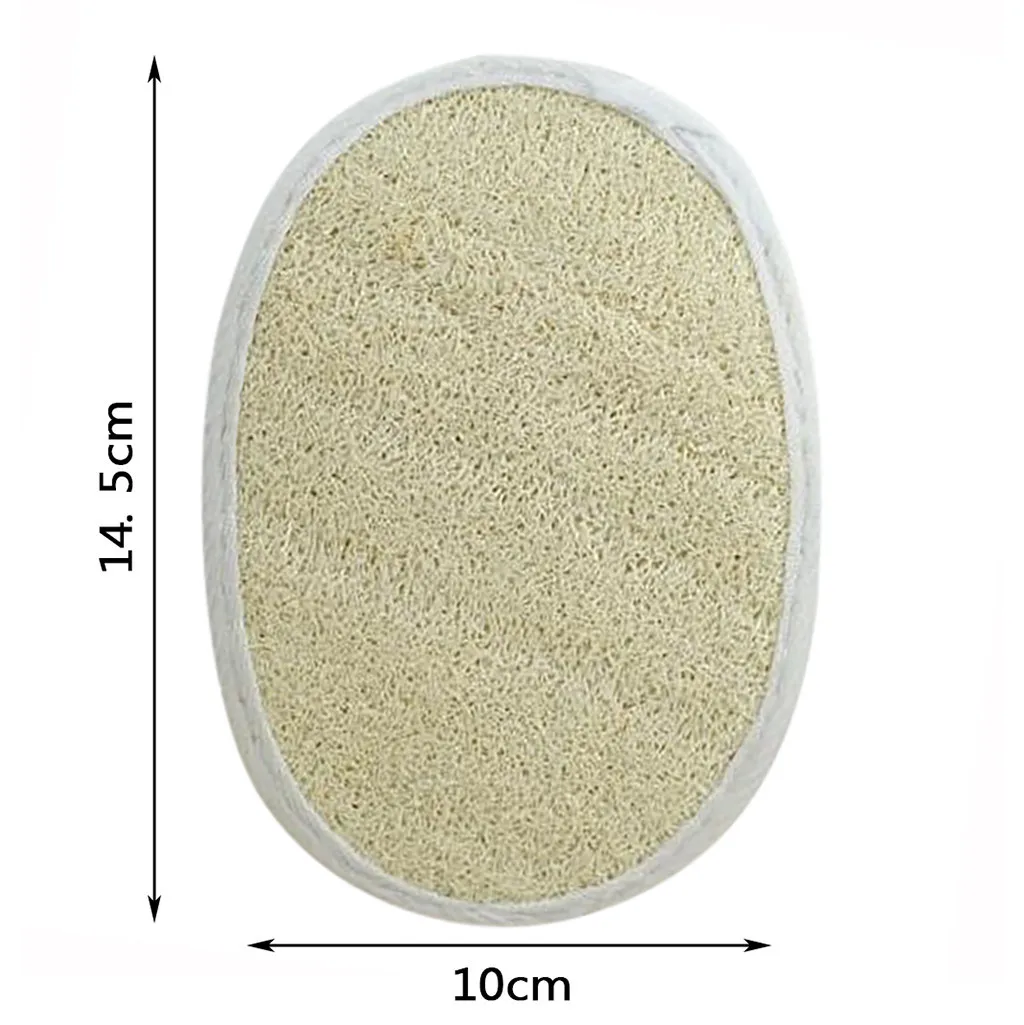 10 шт. кисть для тела Lackingone натуральный луфа Луффа Ванна Душ трение инструмент