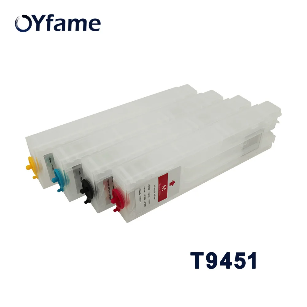 Картридж с чернилами OYfame T9451 T9441Ink чипом ARC комплект для заправки принтера Epson Staff Pro