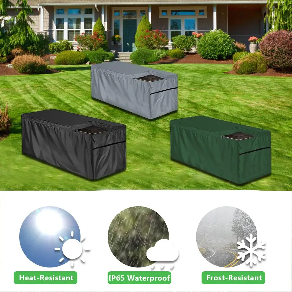 

Промышленный сорт Abccanopy вес Сумка Открытый Патио палуба ящик для хранения шкаф пылезащитный водонепроницаемый и пылезащитный чехол палуба ...