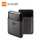 Новая портативная электробритва XIAOMI MIJIA, умный мини-триммер для бороды для влажного и сухого бритья, водонепроницаемая IPX7 головка с возвратно-поступательным движением