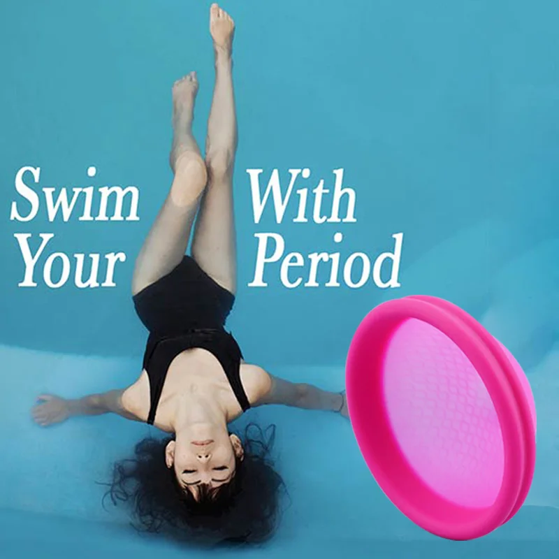 

FEMINY Menstrual Cup Medical Silicone Coletor Menstrual Copa Menstrual de Silicona Disco Menstrual Period Cup Certificada