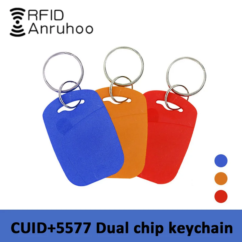 RFID перезаписываемый этикетка 125 кГц 13 56 МГц Смарт двухчастотный чип-карта CUID
