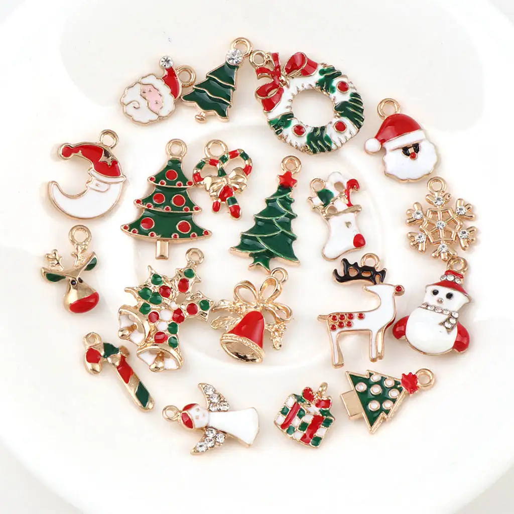 

10 шт., металлические подвески в виде снежинок