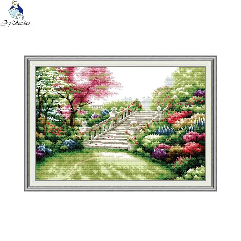 

Красивый набор для вышивки крестиком, ручная работа, вышивка Aida 14CT 11CT, набор для домашнего декора