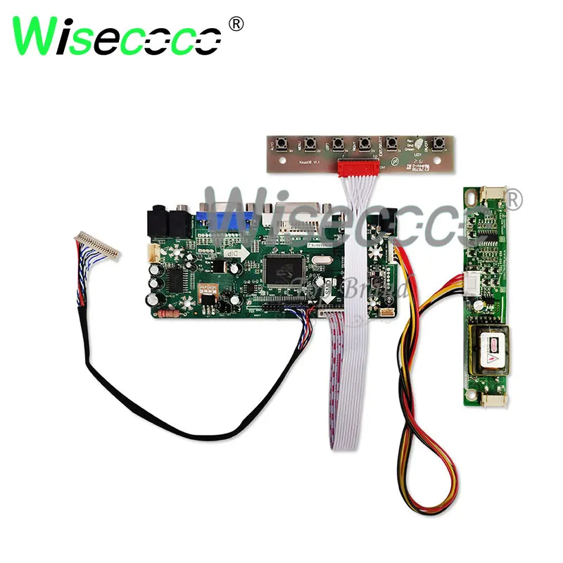 Wisecoco 15 дюймов сенсорный экран 1024*768 Антибликовая ЖК-дисплей для ноутбук кассовый аппарат промышленный дисплей LQ150X1LG81