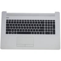 original new laptop palmrest upper case with touchpad and keyboard for hp 17 ca 17 by