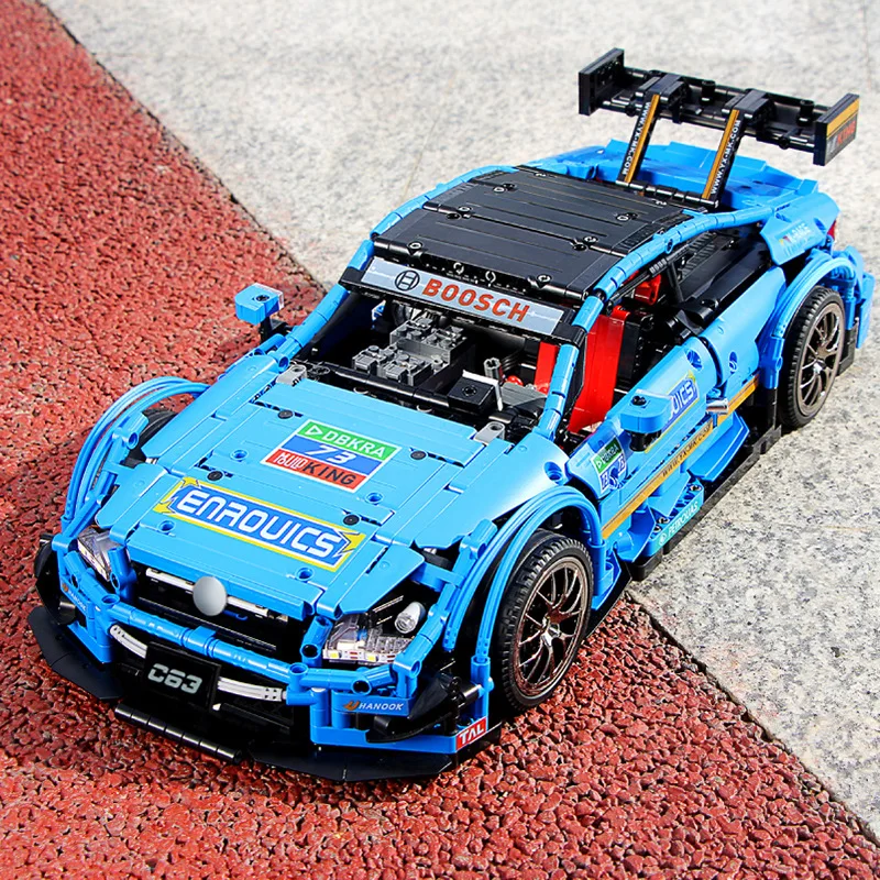 Плесень KING 13073 спортивный RC гоночный автомобиль G63 Дрифт приложение дистанционное управление 1968 шт Строительные блоки техника Детские игрушки подарочные кубики