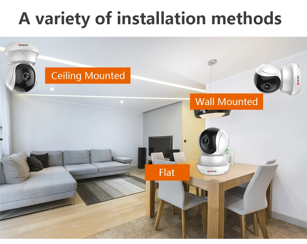 HFWS Ip Video Surveillance Camera With Wifi 1080P 2MP Security Camera Home Wirele Cctv Infrared Night Vision Mini Cameras Indoor HFWS Ip Video Surveillance Camera With Wifi 1080P 2MP Security Camera Home Wirele Cctv Infrared Night Vision Mini Cameras Indoor