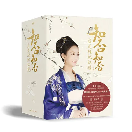 6 книг/набор китайский античный романтичный новый фильм история Minglan Zhi fou zhi от Zhao