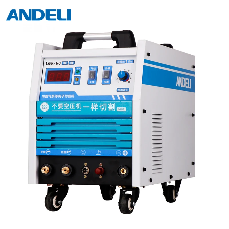 ANDELI Встроенный и внешний воздушный компрессор плазменный резак CUT-60Y 220V/380V