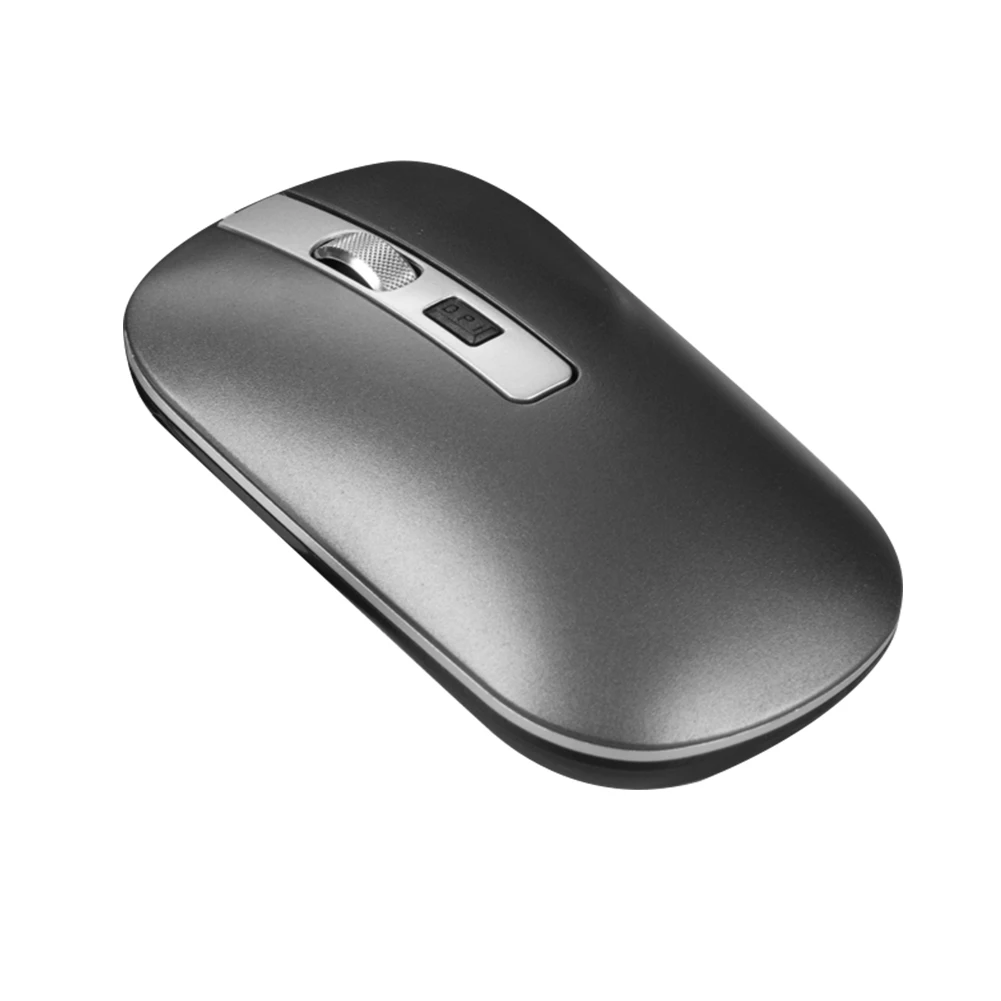 

Wireless Mouse 1600DPI 2.4GHz Receiver Bluetooth 5.0 Mute Mice Slim Silent Mouse Computer Peripherals for MacBook Laptop