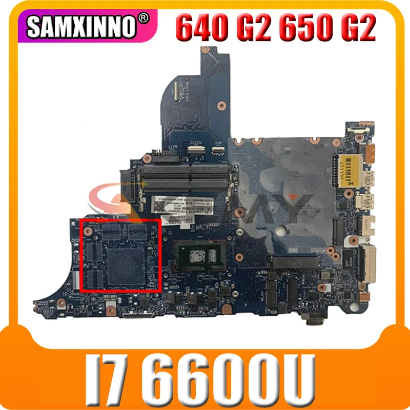 

for HP ProBook 640 G2 650 G2 laptop motherboard CPU I7 6600U circus-6050a2723701-mb-a02 100% test