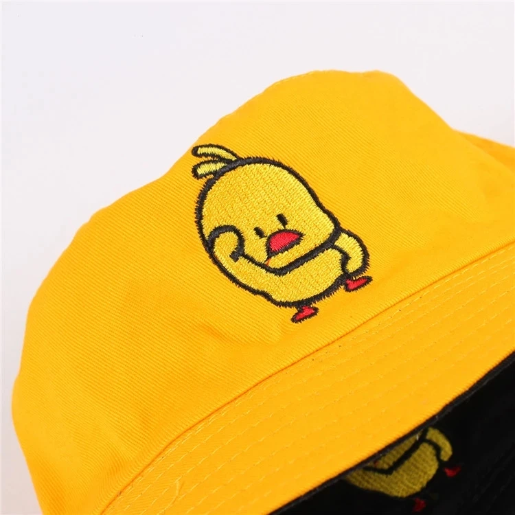 Летнее платье в стиле граффити аниме ведро с уткой шляпа Для женщин мужчин два