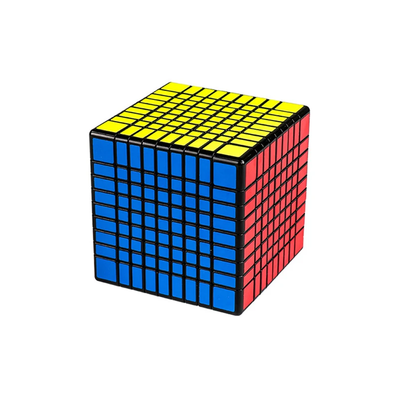 

Высококачественный волшебный куб 9x9x9 черная наклейка скоростной Гладкий куб Cagico игрушка для детей студентов подарок для взрослых антистре...