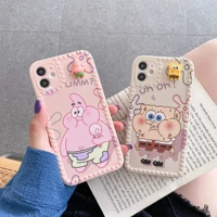 cute and fun cartoon silicone phone case for iphone 11 12 pro max x xr xs max 8 7 6 plus mini