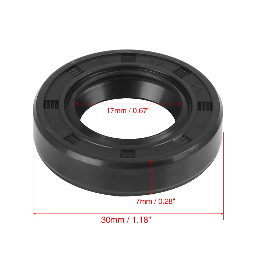UXCELL метрических манжетным сальник 17X30/35/40/47x7 мм 17x3 0/35x8mm 17x30x35x40 TC двойной губами|rotary