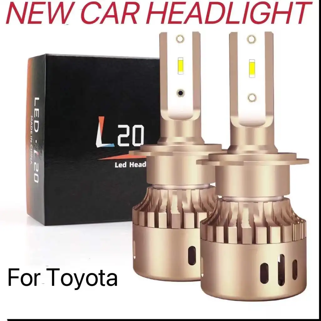

2x 55W H7 Led Canbus 9600LM High Power Headlight H1 H4 H8 H11 H27 880 9005 Hb3 9006 HB4 Led Bulb Turbo Lamp 12V For Toyota Camry