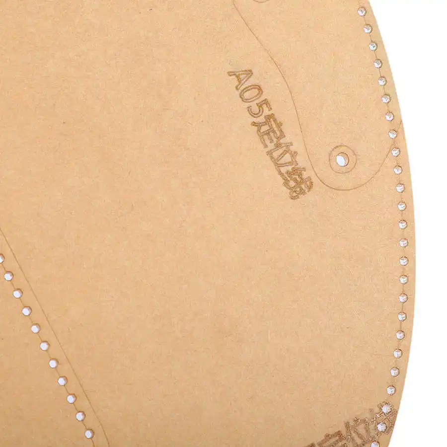 Инструменты для кожи инструменты работы с кожей 6 шт. шаблон акриловых кожаных