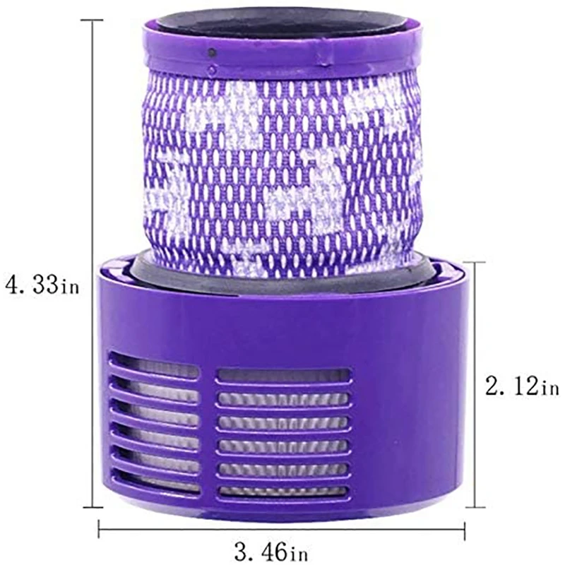 3 упаковки фильтры для Dyson Cyclone V10 SV12 и V8 V7 2 HEPA Post Filter 4 Pre | Бытовая техника