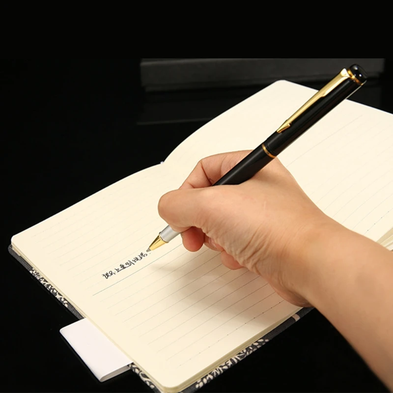 

High-end Metal 0.5mm Gel Pens Black Ink Business Office Signature Pen Neutral Marker Office School Supplies