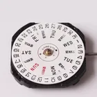 Часы VX33E, с тремя контактами, двойным календарем, без батареек