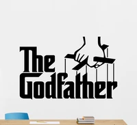 the godfather wall decal gangster mafia movies vinyl sticker decor mural for bedroom living room decoration