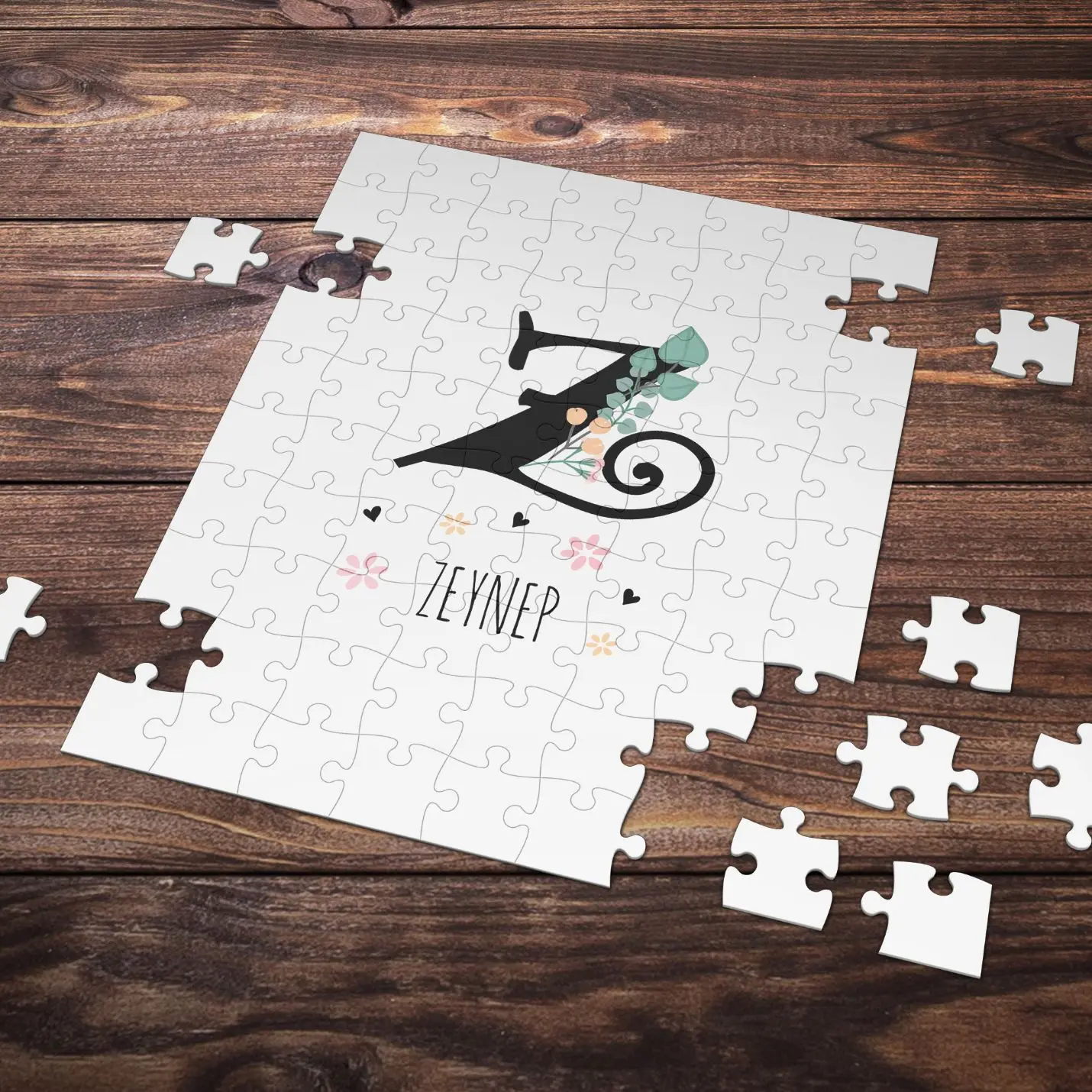 

Personalized Letter S Styled Puzzle is