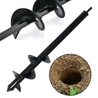 new garden auger spiral drill bit flower planter digging multiple sizes and depths used for electric drill modified ground drill