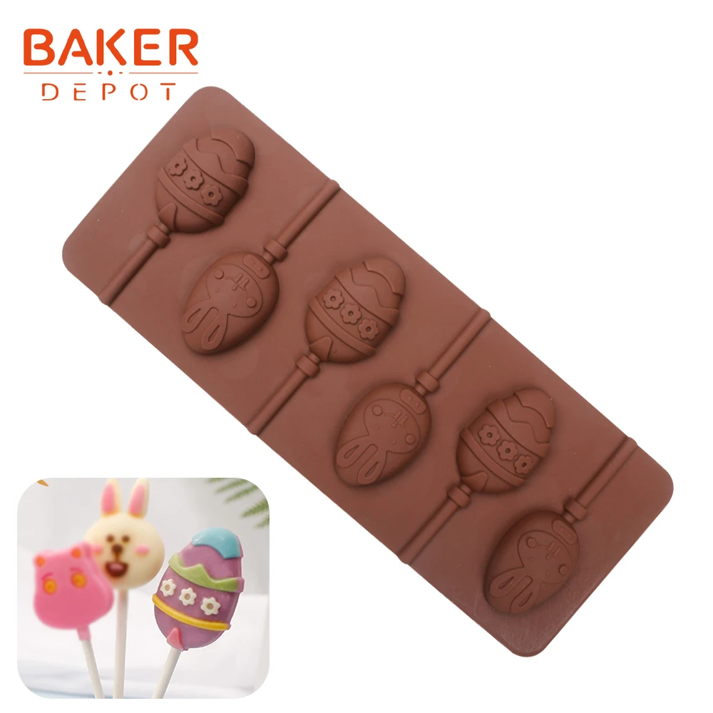 BAKER DEPOT силиконовая форма для леденцов инструмент украшения торта Пасхальный