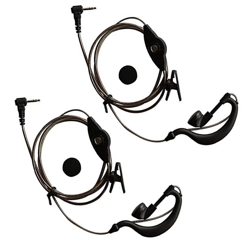 

2Pcs Clear Earpiece Earphone Headset For Motorola Talkabout Radio Bodyguard Security Mic Headset Headphones Wireless Earphones