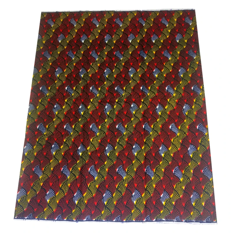 Африканский настоящий воск ткань Анкары 6 ярдов нигерийский хлопок новинка 2019