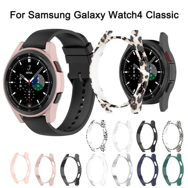 

Чехол для часов, защитный чехол для Samsung Galaxy Watch 4 Classic 42 мм, Ультратонкий чехол из ТПУ с покрытием, защитный чехол-бампер