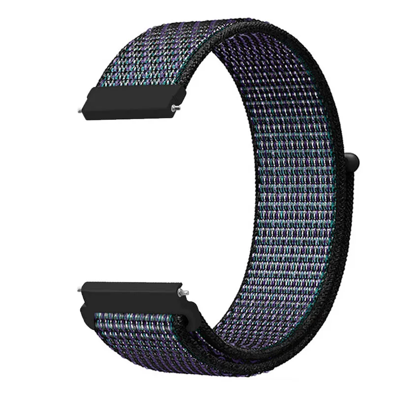 Hyper Grap Нейлоновый спортивный ремешок для часов Huami Amazfit Bip на липучке для Amazfit GTR 47 мм 42 мм Amazfit GTS Ремешки для наручных часов 20 22 мм - Цвет ремешка: Hyper Grap