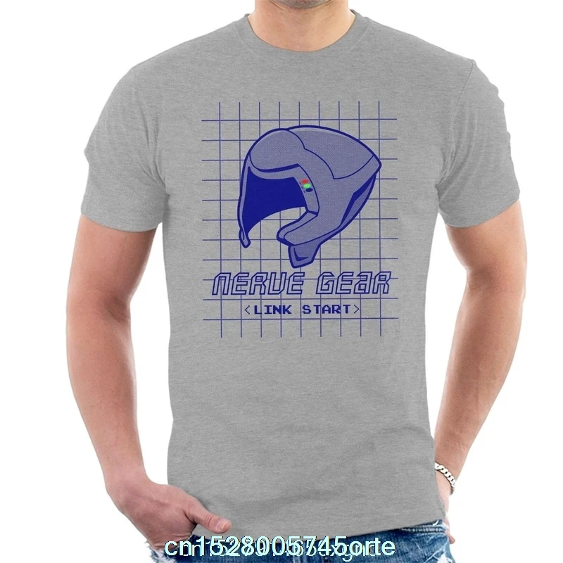 Забавная Футболка с принтом 2020 Мужская футболка нервом и мечом из 100% хлопка