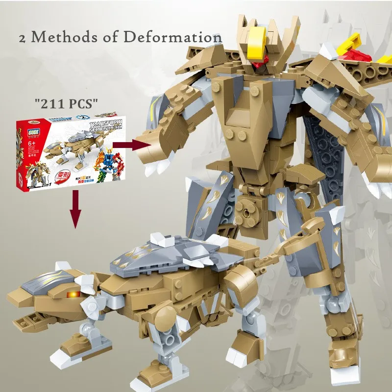 Детский конструктор-трансформер сделай сам креативный сборный