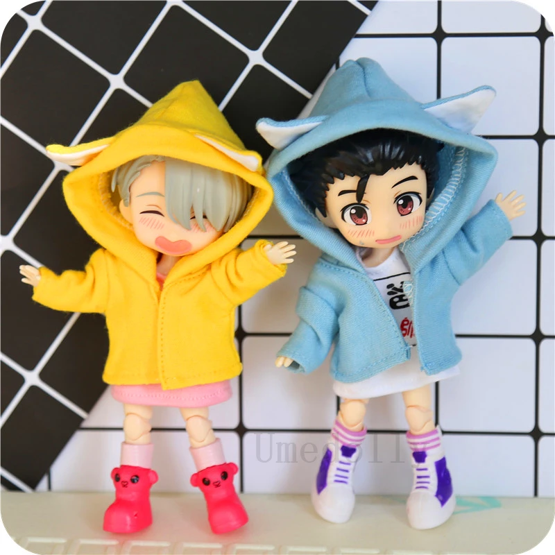 1 шт. симпатичная Obitsu 11 кукла кошка шляпа для ob11 1/12 BJD ГСК одежда наряды