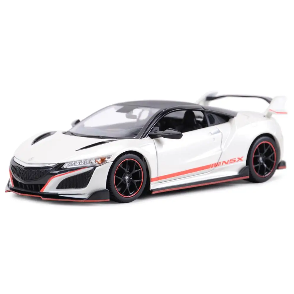 

Maisto 1:24 2018 Acura NSX Static Die Cast Vehicles Collectible Model Sports Car Toys