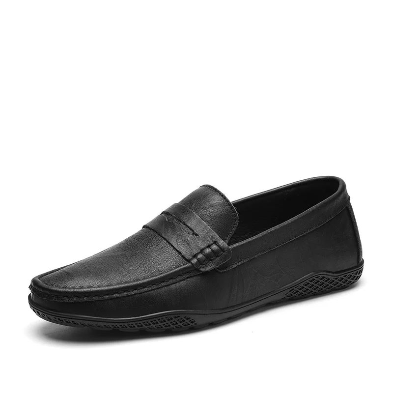 

Men's New Casual Shoes 2021 Four Season Fashion Loafers Men's Leather Shoes